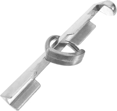 Poolkeu Tipklem - Keu Reparatie - Biljart Onderhoud - Lichtgewicht Aluminium - 115 cm - Zilver