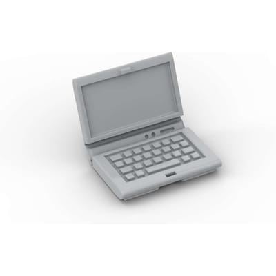 MIJN EIGEN CREATIE 10 STUKS 62698 Gereedschap Computer Laptop Bouwstenen Set 18659 Bureaublad Accessoires Blokken Deeltjes Speelgoed Kinderen Verjaardag Kind Cadeau