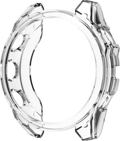 Strap-it Schokbestendig TPU hoesje - case geschikt voor Garmin Fenix 8 - 47mm (transparant)