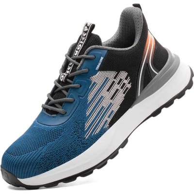Composiet neus Anti statische werk veiligheidsschoenen voor heren Onverwoestbare preventieve lekke sneakers Laarzen Lichtgewicht herenschoenen 43 black