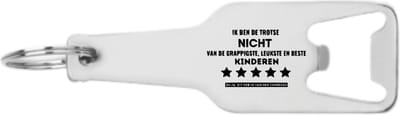 Akyol - ik ben de trotse nicht van de grappigste en leukste en beste kinderen flesopener - Nicht - familie mensen met een nicht - cadeau - 105 x 25mm