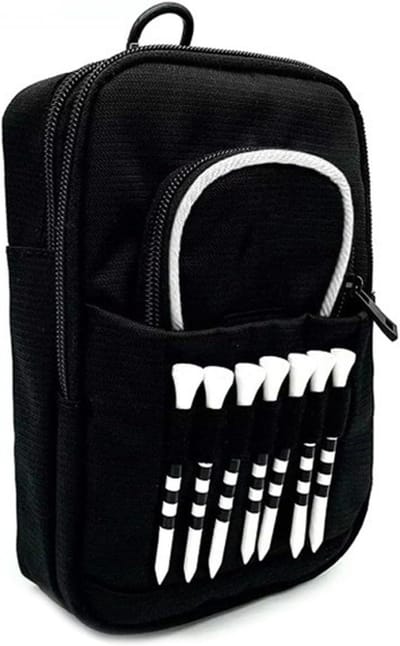 Golftas organizer - Golf accessoire tas - Golfbaan organiseren - Waterdicht nylon materiaal - 14 x 5 x 21 cm