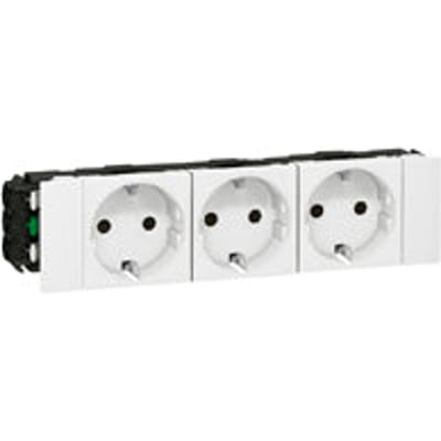 Legrand Mozaïek Wandstopcontact (WCD schakelmateriaal) (Europese Stekkerdoos) - 077203