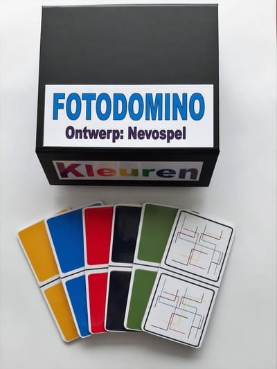 De Spellerie-Speciaal voor mensen met dementie- Fotoomino Kleuren-spel-geheugen-senioren