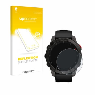 upscreen - Screenprotector voor Garmin epix (Gen. 2) - Folie Beschermfolie anti glare matte