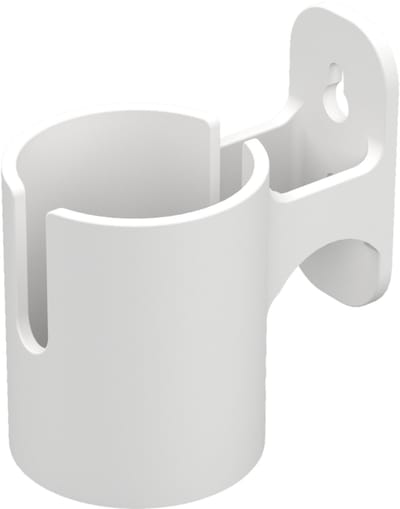 Muurbeugel / Wandhouder compatibel met Netatmo Weerstation – Ophangbeugel – Wall Mount – Slim Weerstation Houder – Wit