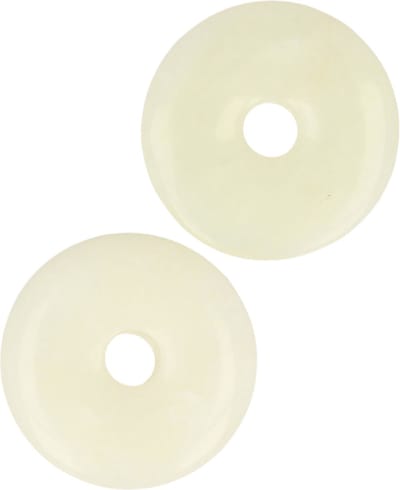 Jade Serpentijn donut 30 mm