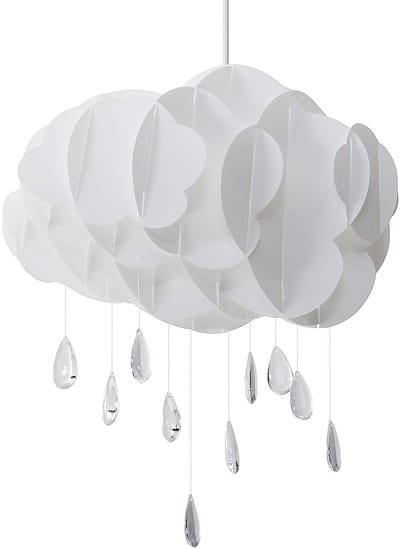 AILENNE - Kinderlamp - Wit - Synthetisch materiaal