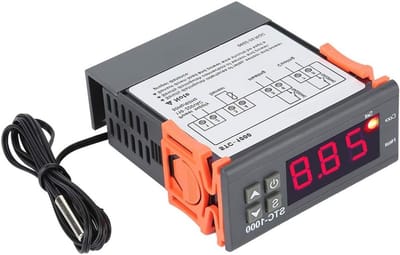 Digitale Thermostaat Regelaar met LCD Scherm voor Temperatuurcontrole van -50°C tot 99°C, 110-220V, Geschikt voor Verwarming en Koeling