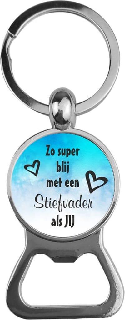 Bieropener Glas - Zo Super Blij Met Een Stiefvader Als Jij