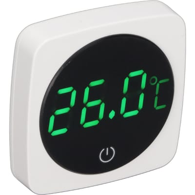 Thermomètre pour aquarium haute précision mini thermomètre numérique pour aquarium avec grand écran LCD white