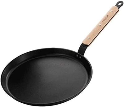Crêpe pan - Pannenkoekenpan - Pannenkoeken bakken - Inductie compatibel - 30 cm - Zwart