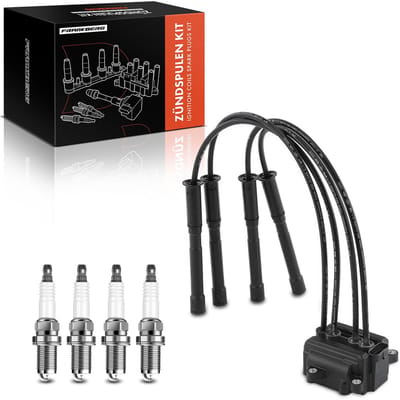 Frankberg 1x Bougie+4x Bougie voor Dacia Logan II MCV Sandero Renault