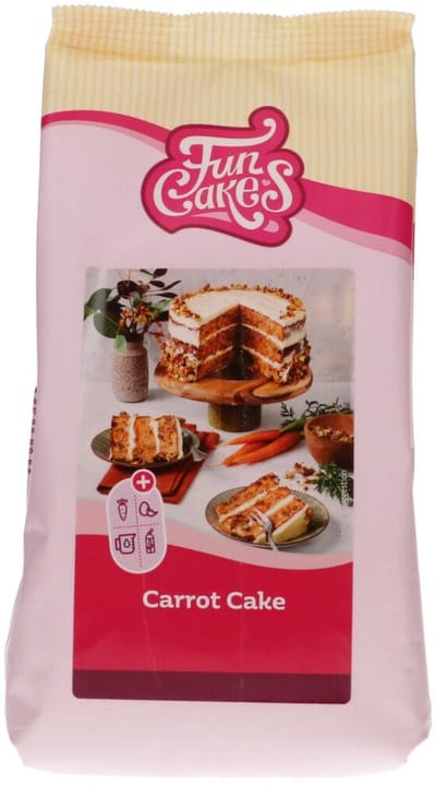 FunCakes Bakmix voor Worteltaart - 500g - Cakemix - Taartmix