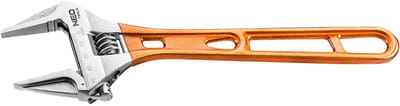 Grupa Topex NEO - Verstelbare Sleutel - 256 mm - 0-43 mm Bereik - Chroom-Vanadiumstaal - Antislip Handvat