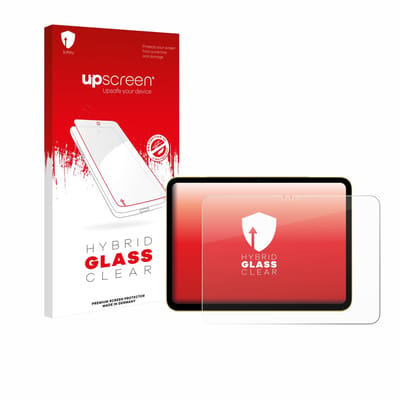 upscreen - Screenprotector voor Apple iPad Air 11" M3 WiFi 2025 - Folie Beschermfolie Beschermglas transparant