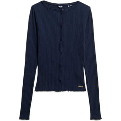 Superdry - Athletic Essentials Geribd Vest - Dames - Lange mouwen shirts
