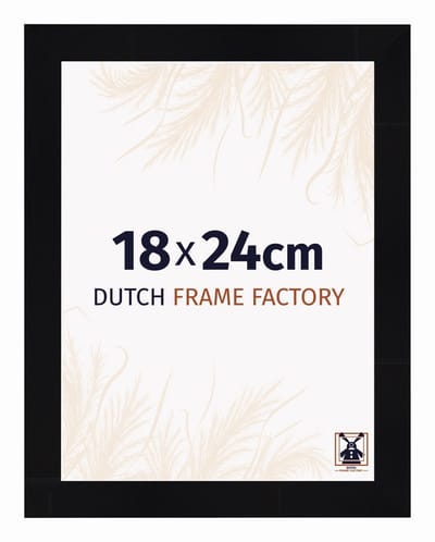 Fotolijst 18x24 cm - MDF - Zwart Hoogglans - Praag