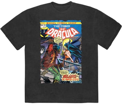 Marvel - Tomb Of Dracula Heren Tshirt - S - Zwart