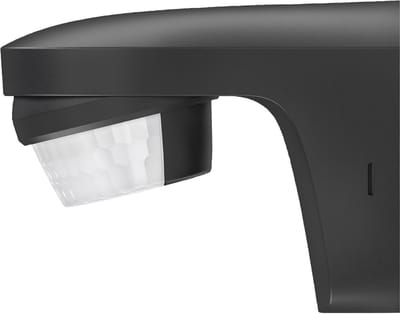 Bewegingssensor met 180° detectiehoek voor buiten - zwart