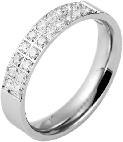 AKZENT Akzent Dames ring Anita, zilverkleurig, duurzaam