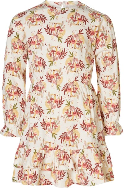 Noppies Dress Jordon long sleeve allover print Meisjes Jurk - Maat 92