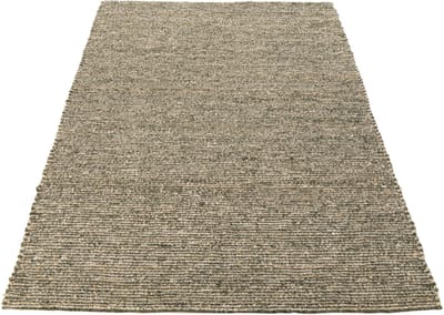J-Line tapijt Geweven - polyester - ecru/olijfgroen