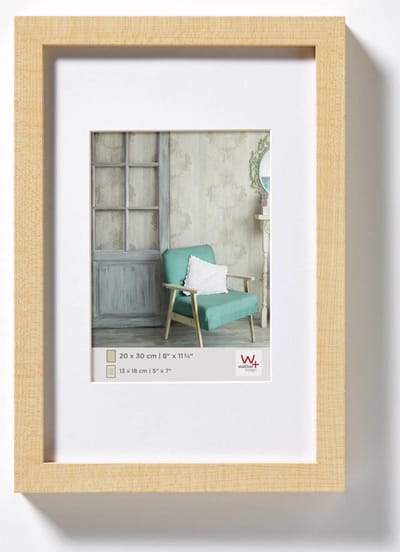 Walther Stockholm - MDF Houten lijst- Fotoformaat 20x30 cm - Natuur