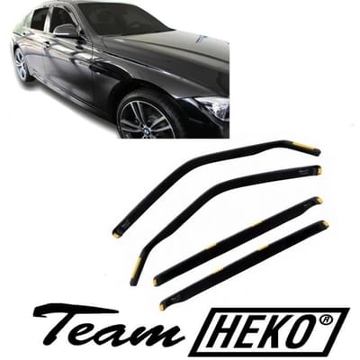 J&J AUTOMOTIVE | Heko Deflecteurs d'air Déflecteurs de Vent Pour Bmw 3 Série F30 2011-2019