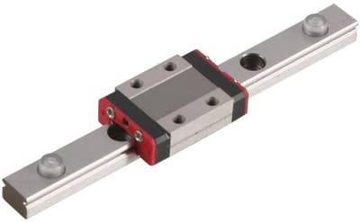 Dailygoods- Geleiderail MGN9C - Miniatuur geleiderail - Nauwkeurige bewegingsregeling - Hoge draagvermogen - Compact ontwerp - Afmetingen 100 mm - Lineaire Geleiding