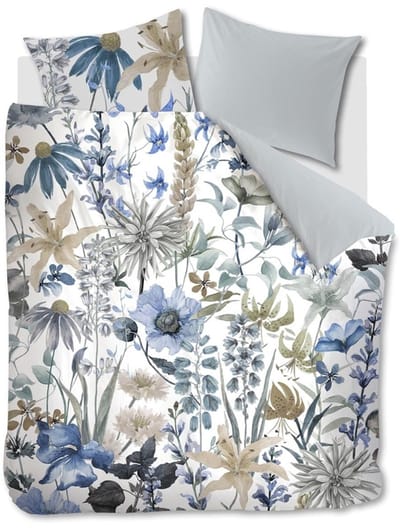 Beddinghouse Sybil dekbedovertrek - Tweepersoons - 200x200/220 - Blauw