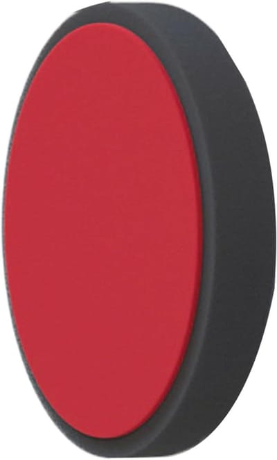 Polijstpad Schuim - Aanbrengpad Set - Auto Onderhoud - Dubbellaags Ontwerp - 15x15x2.5cm - Zwart