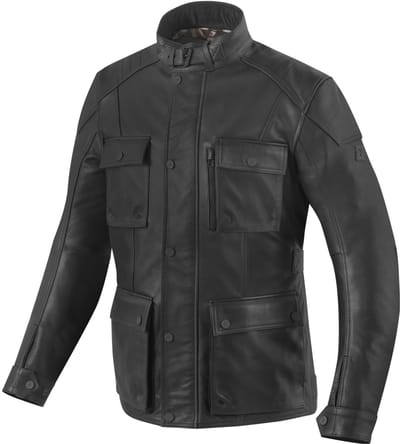 Bogotto Bristol NG Leren Motorjas Zwart - Jas