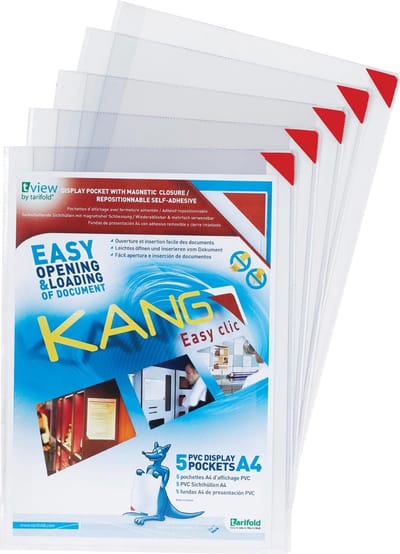 Presenteerhoes Tarifold 194770 Kang Easy Clic Signage A4