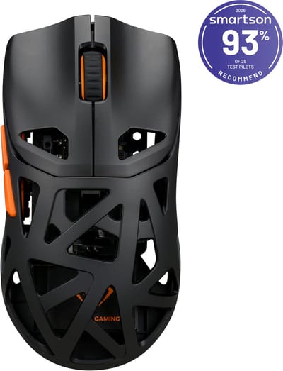 Deltaco DM370 - Gaming Muis - Draadloos - Ultralicht 51g - 12.000 DPI