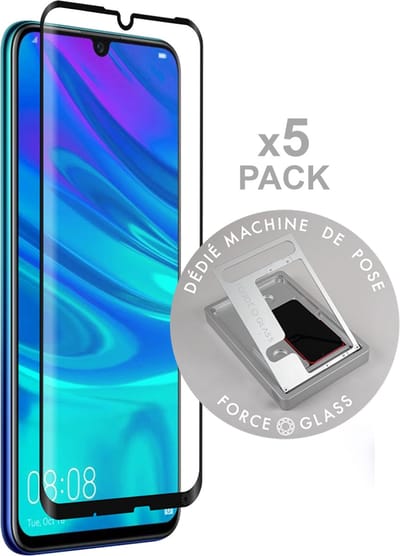 Force Case, Screenprotector geschikt voor Huawei P Smart 2020 - [5 Stuks] Tempered Glass 2.5D, Transparant