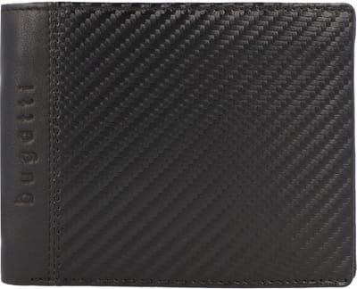 bugatti Leren Portemonnee Comet Wallet Black Zwart