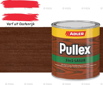 ADLER Pullex 3in1-Lazuur Kapuziner, bruine beits 2,5 liter