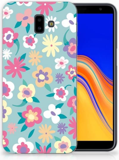 Samsung Galaxy J6 Plus (2018) TPU Case Flower Power