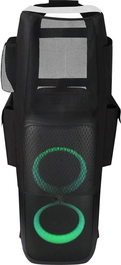 Beschermhoes voor JBL PartyBox 310 - Draagbare Soft Case voor Bluetooth Party Speakers, Stofbescherming en Opbergtas, Zwart
