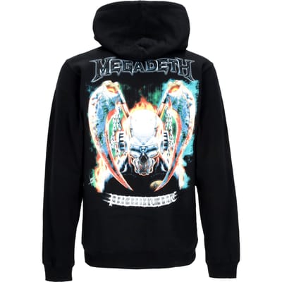 United Zip Hoodie X Megadeth Zwarte herenhoodie met rits