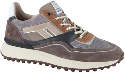 Floris Van Bommel Sfm-10139 Noppi Sneakers - Suède - Heren - Taupe - Maat 40⅔
