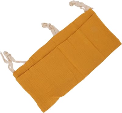 Opbergtas Babybedje - Wieg Organizer - Babybenodigdheden Opbergen - Verstelbare Riem - 38 x 18 cm - Kurkuma