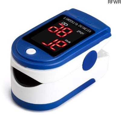 RFWR® Professionele Digitale Pulsoximeter met Hartslagmeter en LED-Display