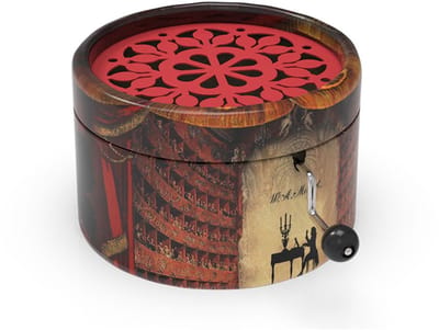 Belle Lurette muziekdoosje Rondo22 Mozart Theater - decoratief