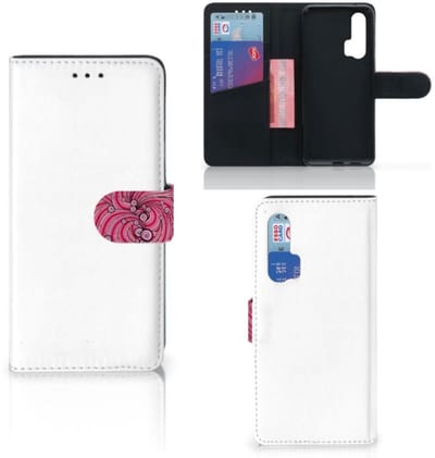 Honor 20 Pro Hoesje Swirl Pink