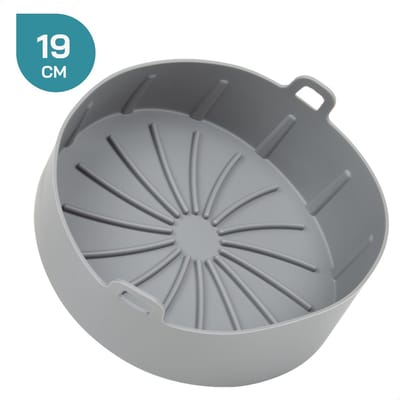 ForDig Airfryer Siliconen bakje – Bakpapier Airfryer - Accessoires voor Airfryer XL & XXL - 20x20cm