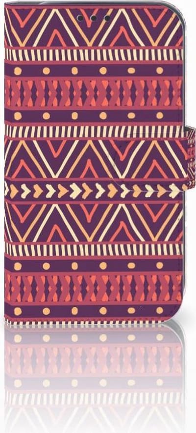 Samsung Galaxy Xcover 4 | Xcover 4s Telefoon Hoesje Aztec Paars