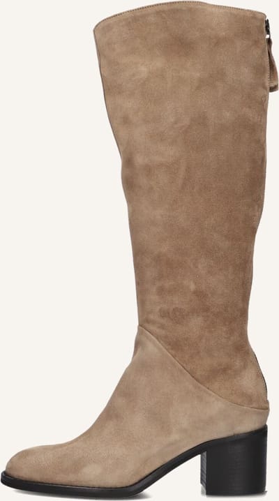 BLASZ 194 Laarzen - Suède - Dames - Taupe - Maat 43