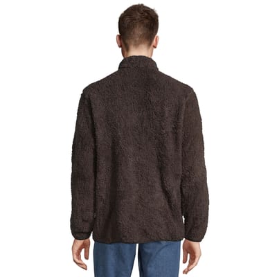 SOLS Fleecejack met volledige rits voor volwassenen (Koolstofgrijs)